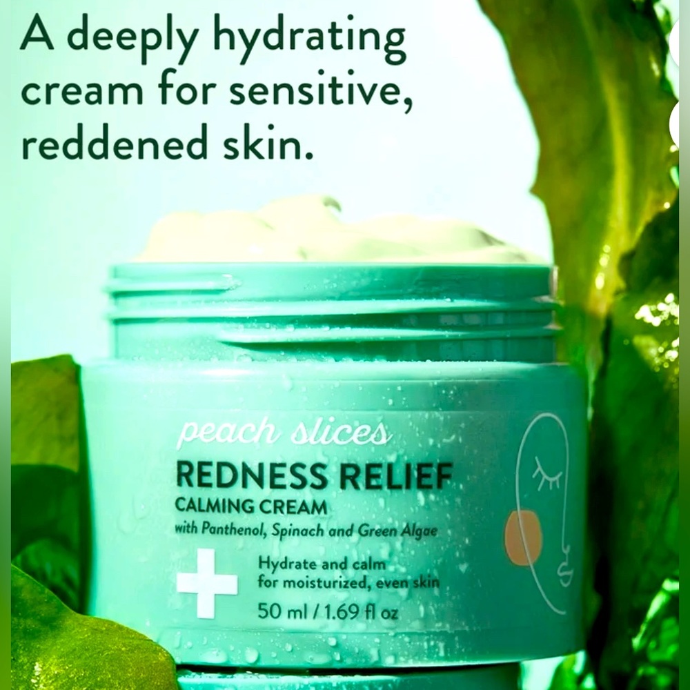 Peach Slices | Redness Relief Calming Cream | Hydrate & Calm | Moisturize Face